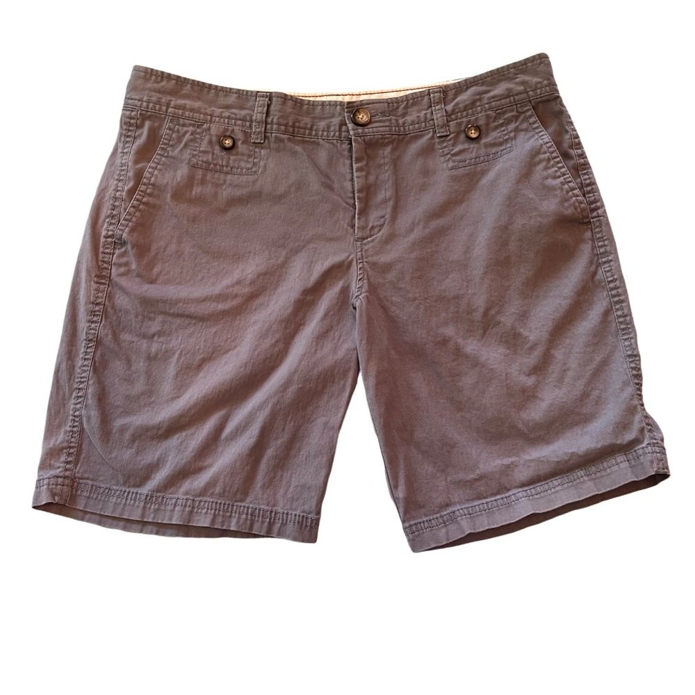 Dockers Women's Shorts Gray 12P Stretch